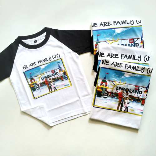 Baju Kaos Couple Keluarga | Baju Kaos Ultah Traveling Motif Tulisan Keluarga
