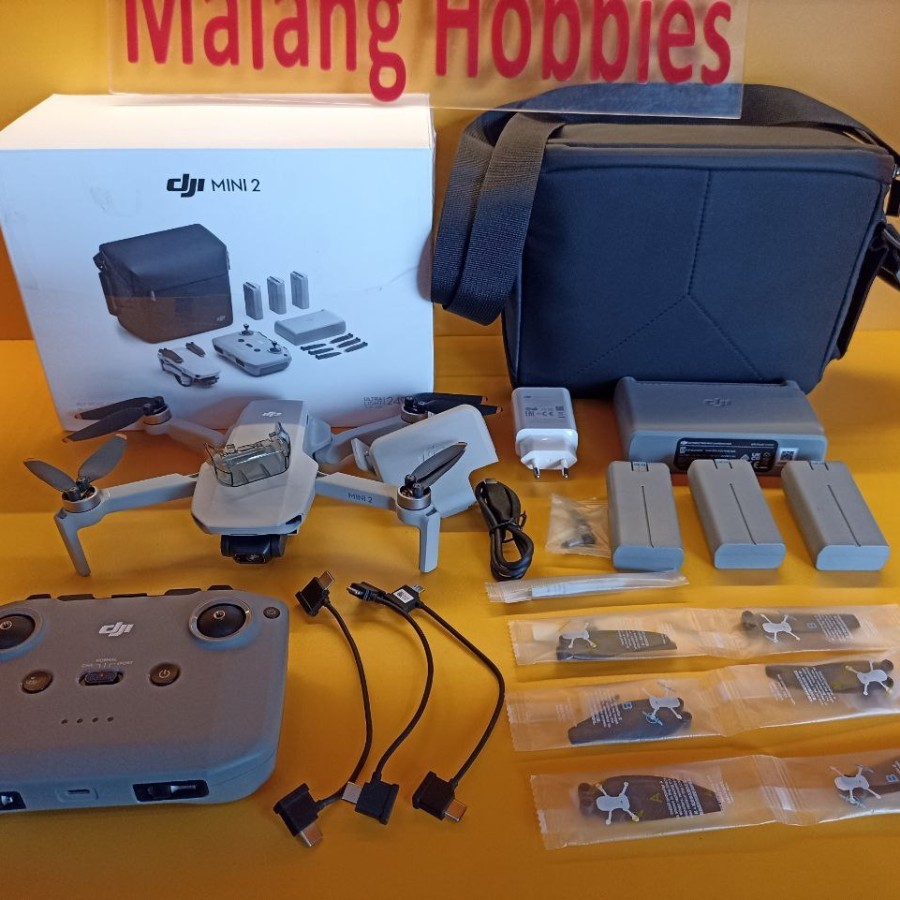 DJI Mavic Mini 2 Flymore Combo like New drone bekas DJI Mavic Mini 2