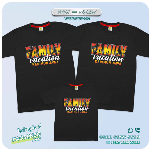 Kaos Couple Keluarga Traveling | Kaos Couple Family Gathering | Kaos Liburan Keluarga | Kaos Liburan - NW 5947