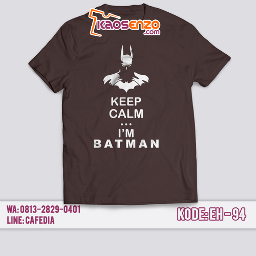 Kaos Batman | Baju Kaos Keluarga | Anak & Dewasa | Kaos Custom Nama | Gratis Ganti Nama/Tulisan