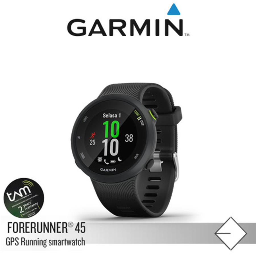 Garmin forerunner deals 45 harga