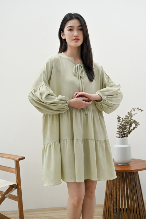 Amara Dress Soft Green