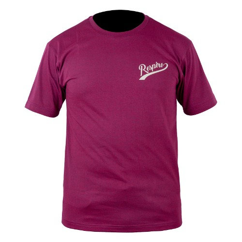 RESPIRO RSP HANDWRITING T-SHIRT MAROON