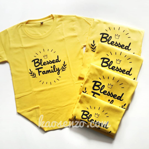 Baju Kaos Keluarga | Anak & Dewasa | Custom Nama | Kaos Kata-kata Gratis Ganti Nama/Tulisan