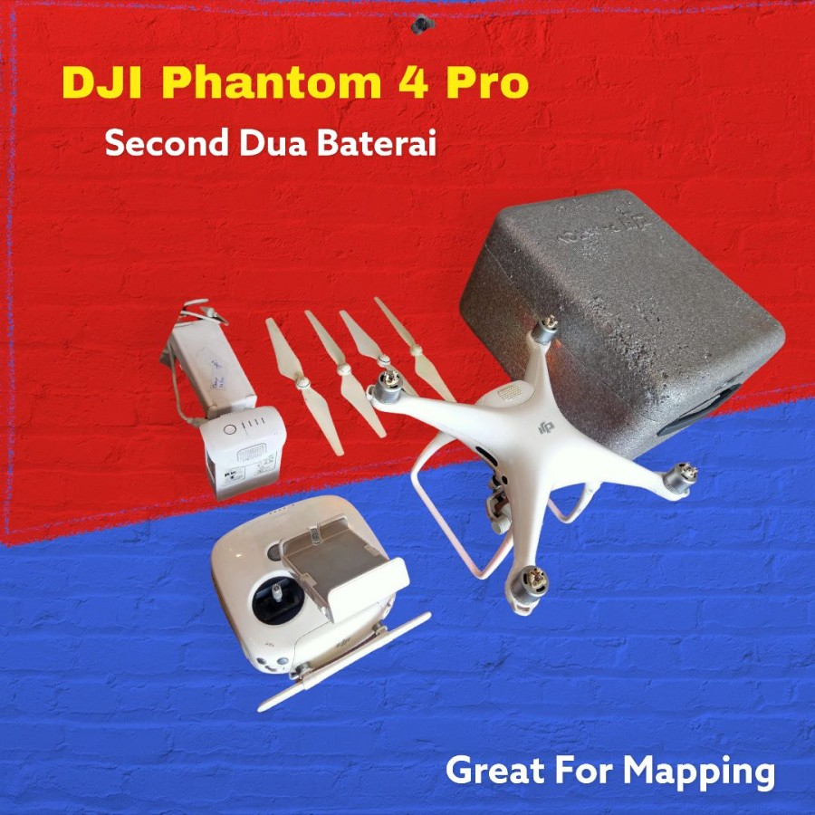 Drone phantom best sale 4 pro second